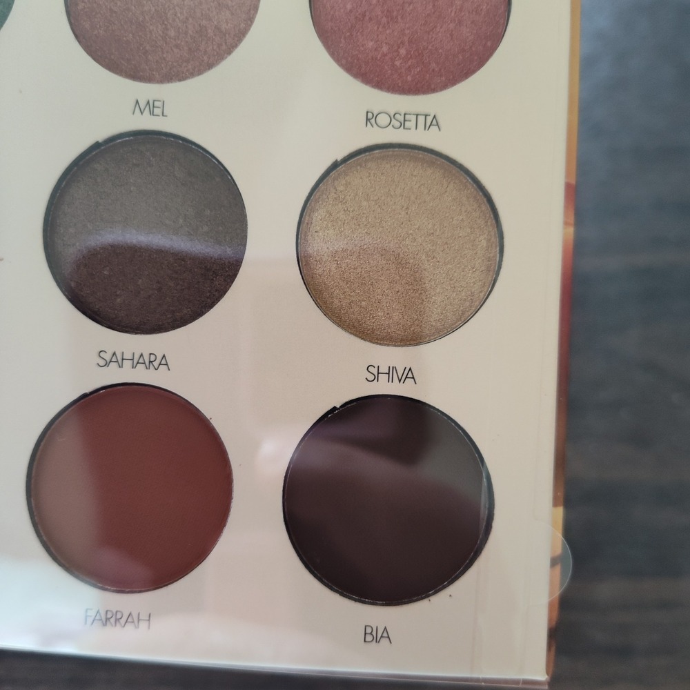 Desert Rose eyeshadow palette Angii cosmetics 9 colors Jade Shiva - Picture 7 of 7